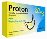Proton, 20 mg x 14 caps gastrorresistente