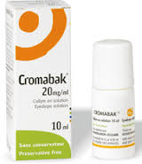 Cromabak, 20 mg/mL x 10 sol col