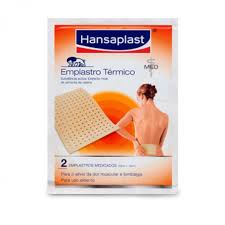 Hansaplast Emplastro Termico, 4,8 mg/unidade x 2 
