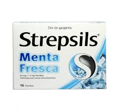Strepsils Menta Fresca, 0,6/ 1,2 mg x 16 pst