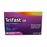 Telfast 120, 120 mg x 10 comp revest
