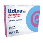 Lidina MG, 0,125 mg/0,5 mL x 20 sol col unidose