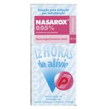 Nasarox, 0,5 mg/ mL x 1 sol pulv nasal