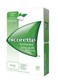 Nicorette Menta Fresca, 2 mg x 30 goma