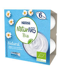 Nestle Naturnes Bio Natural 4x90g 6m
