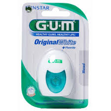 Gum Orig White Fio Dent 2040 30m