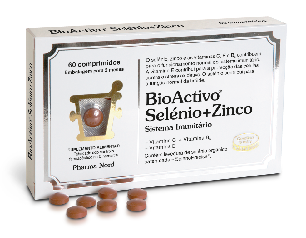 Bioactivo Selenio+Zinco x 60 comprimidos