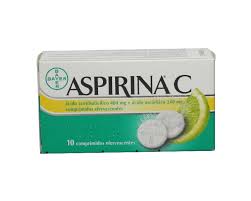 Aspirina C, 400/240 mg x 10 comp eferv