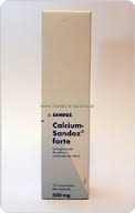 Calcium Sandoz Forte, 500 mg x 20 comp eferv