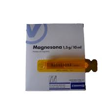 Magnesona, 1500 mg/10 mL x 20 amp beb
