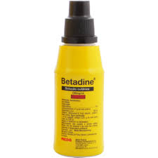 Betadine, 100 mg/mL x 125ml sol cut