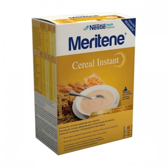 Meritene Cereal Instant Mel Saq 300g X2 pó susp oral medida