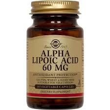 Solgar Acido Alpha Lipoico 60mg 30caps