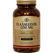 Solgar Flaxseed Oil(Oleo de Linhaça)1250mg 100cap
