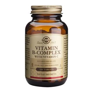 Solgar Vitamina B-Complex+Vit.C 100caps