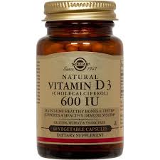 Solgar Vitamina D3 600iu 60 caps