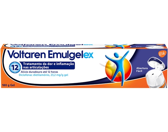 Voltaren Emulgelex 23.2 mg/g Bisnaga 180g x 1 gel bisnaga