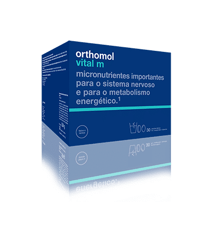 Orthomol Vital M Cart Po 15g+Comp x30+Caps X60
