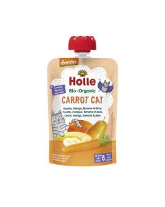 Holle Bio Carrot Cat cenoura+manga+ban+pera 100g