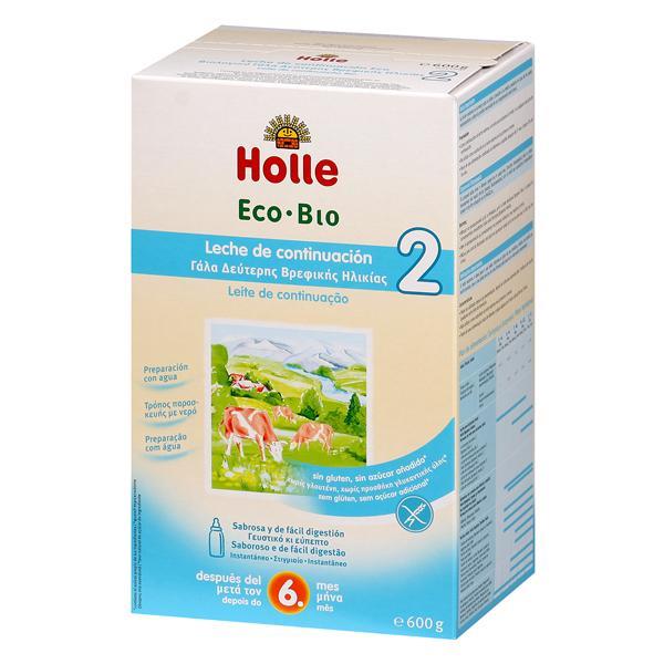 Holle Bio Leite em Pó 2 6m 600g