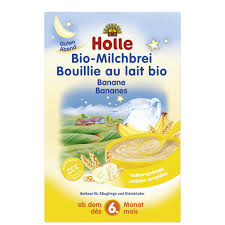 Holle Bio Papa Lactea Banana Biologica 250g